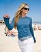 District Threads Junior Women's Long-Sleeve Perfect T-Shirt. DT201