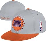 Phoenix Suns Mitchell & Ness Cool Grey 2-Tone XL Fitted Hat