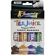 TeeJuice Really Juicy Fabric Markers - Brights