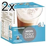 Produkt-Bild: Nescaf&eacute; Dolce Gusto Cappuccino Ice, 2er Pack, 2 x 16 Kapseln (16 Portionen)