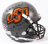 2011 Oklahoma State Cowboys Team Signed Helmet - Replica - 43 Sigs - SM Holo - Autographed College Helmets