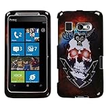 HTC 7 Surround Graphic Case - Lightning Skull