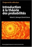 Introduction � la th�orie des probabilit�s