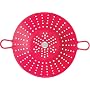 Chef'n SleekStor Veggie Steam Silicone Steamer, Cherry