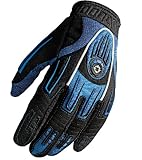 Smart Parts Paintball Padded Gloves Glove - BLUE Small