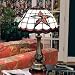 Houston Astros Stained Glass Table Lamp
