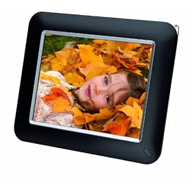 Medion Life - E76024 - Cadre photo num�rique - 8" - 800 x 600 pixels - Fonction Slideshow - Alarme (Import Allemagne)
