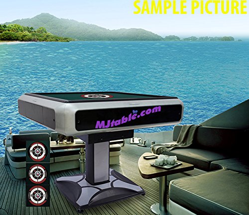 BUILT IN USB PHONE CHARGER ANTI WOODEN BUTTERFLY PANEL CONTROLLER FULLY ENCLOSED MAHJONG TABLE (S5)