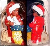 Kurt S. Adler African-American Boy with Dog Christmas Ornament