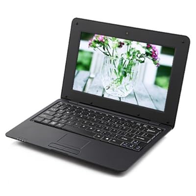 MTL1008 Notebook 1GB DDR3 4GB VIA WM8880 CPU 10 Inch Android 4.2 HD Screen Black by Unknown by Generic