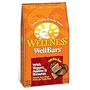 Wellness WellBars Wheat Free Yogurt, Apples &amp; Banana Natural Crunchy Dog Treat Biscuits, 20-Ounce Box