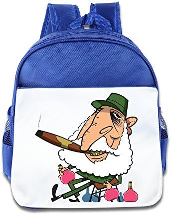 Lovbaeg Fidel Castro Smoking A Cuban Kid Backpack RoyalBlue One Size