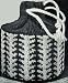 KNITTED DRAWSTRING BUCKET PURSE PATTERN: Vintage Bag No. 2802 - Instant Download to KINDLE Wireless Ebook Reader or Kindle for PC (knitting, knit, bag, ... crafts, needlework, needlecraft, e-book)