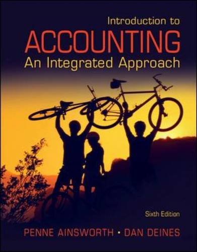 Textbook - Introduction to Accounting: An Integrated Approach