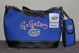 NCAA Florida Gators Ladies Saddle Purse