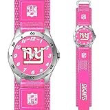 New York Giants NFL Girls Future Star Series Watch (Pink)