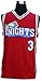 Basketball Jersey Los Angeles Knights jersey #3 KNIGHTS CAMBRIDGE jersey QIUYI-008-2 red XXL