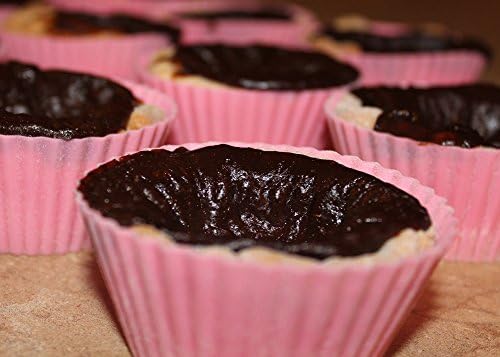 Pink Silicone Baking Cups 12 Reusable Muffin Cupcake Liners Bakeware Molds