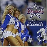Turner Dallas Cowboy Cheerleaders 2016 Wall Calendar, September 2015 - December 2016, 12 x 12" (8011961)