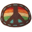 Vanity Hair Felt Barrettes - Peace