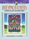 Creative Haven Dreamcatchers Stained Glass Coloring Book (Adult Coloring)