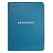 POST Desk Size Address Book, Saffiano Blue