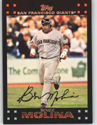 2007 Topps #342 Bengie Molina - San Francisco Giants (Baseball Cards)