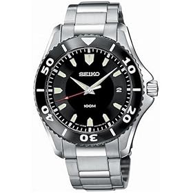 Seiko Men's Silver Tone Watch #SGEB75