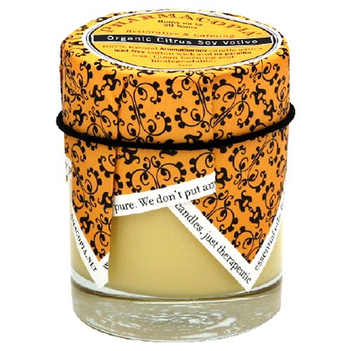 Pharmacopia Votive, Organic Citrus Soy, 7-Ounces by Pharmacopia