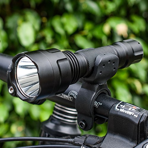 Leyic aircraft aluminium waterproof led tactical flashl…