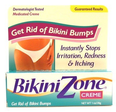 Bikini Zone Tropical Analgesic 1 oz. Creme Irritation Relief