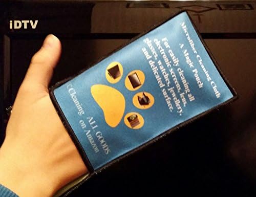 (12-Pack) Special Design Microfiber Cleaning Cloth - For Electronic Devices - iPhone, iPad, Galaxy Tab & Note, Tablet, Laptop, Sony, Nexus, Chromo, Samsung, HTC, LG Cell Phone - For Delicate Surfaces - Screens, Monitors, Camera Lenses, Eyeglasses, Watches, Jewellery, Silver and Window - Ideal for Large Upright LCD, TV and Desktop PC Monitors Cleaning Easily - Backed By a Lifetime No-Hassle Free Replacement Guarantee