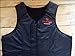 LARGE HILASON BULL RIDING PRO RODEO LEATHER PROTECTIVE VEST BLACK