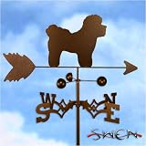 Outdoor Living : BICHON Dog Weathervane