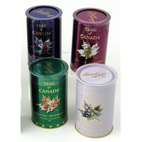 Icewine Black Ceylon Tea Blend of Canada in Decorative Tin - 16 Bags