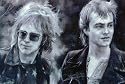 Elton John (W/ Bernie Taupin) Music Poster Print - 11" X 17"