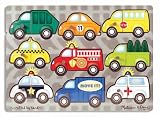 Vehicles Mix N Match Peg Puzzle