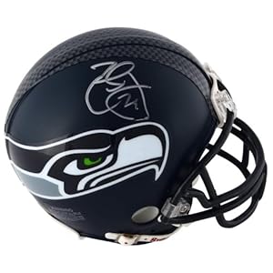 Earl Thomas Seattle Seahawks Autographed Riddell Mini Helmet - Memories - Mounted Memories Certified