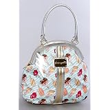 Betsey Johnson The Dome Satchel in Green Pop Art,Bags (Handbags Totes) for Women by Handbags