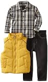 Kenneth Cole Boys 2-7 Puffy Vest Clothing Set