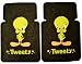 Front Car Truck SUV Rubber Floor Mats - Tweety Bird with Attitude