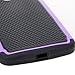 MOTO G Case, MOTO G (2ND GEN.) CASE, E LV Moto G Case Cover - Dual Layer Hybrid Armor Defender Protective Case Cover for Motorola Moto G (2014) with 1 Stylus and 1 Screen Protector - PURPLE