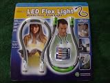 Huglight Flexible Hands Free Book Light - 2 Pack, Green - White