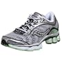 Saucony Women's ProGrid Paramount Running Shoe,Silver/Green,5.5 M