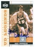 Gail Goodrich Autographed/Hand Signed Basketball Card (Los Angeles Lakers) 2004 Upper Deck Legends #
