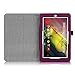 Fintie HP 7 Plus (Model 1301) Folio Case - Premium Vegan Leather Cover with Stylus Loop (Will Only Fit HP 7 Plus 1301US 7-inch Android Tablet) - Purple