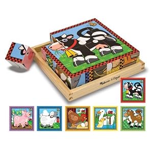 Melissa & Doug Farm Cube Puzzle