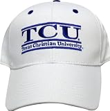 TCU Horned Frogs ''The Game'' Classic White Bar Adjustable Hat