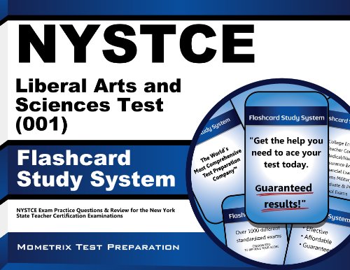 nystce liberal arts and sciences test 001 flashcard study system nystce exam practice questions  review for