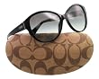 Coach Sunglasses HC 8007 5002/11 BLACK ABIGAIL
